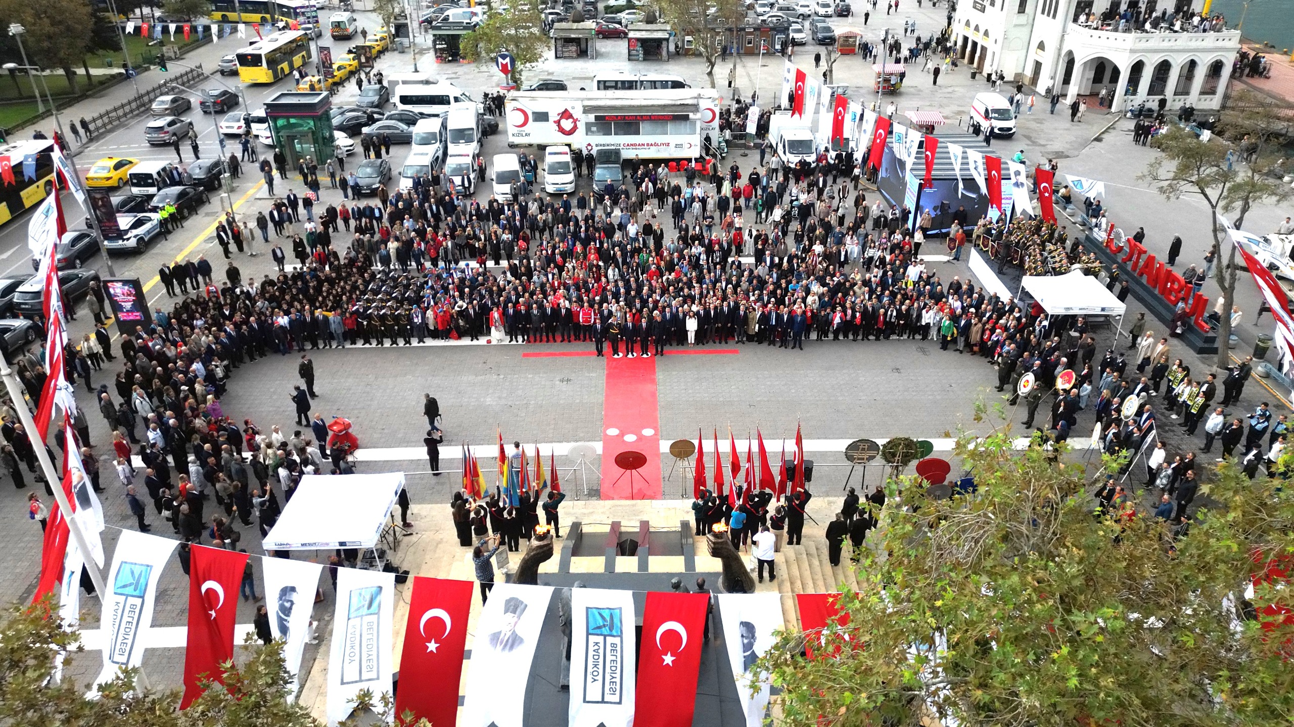 Kadıköy Cumhuriyet kutlamalarına hazır